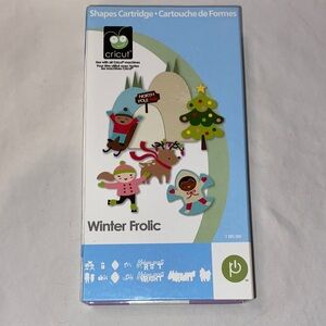 Cricut Winter Frolic shapes cartridge preowned 2010